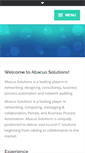 Mobile Screenshot of abacus-solutions.net